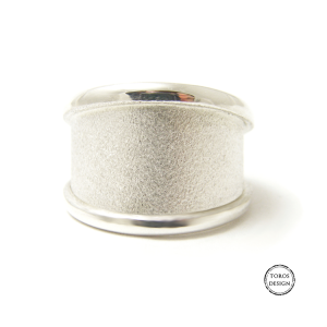 Srebrna obrączka - pierścień